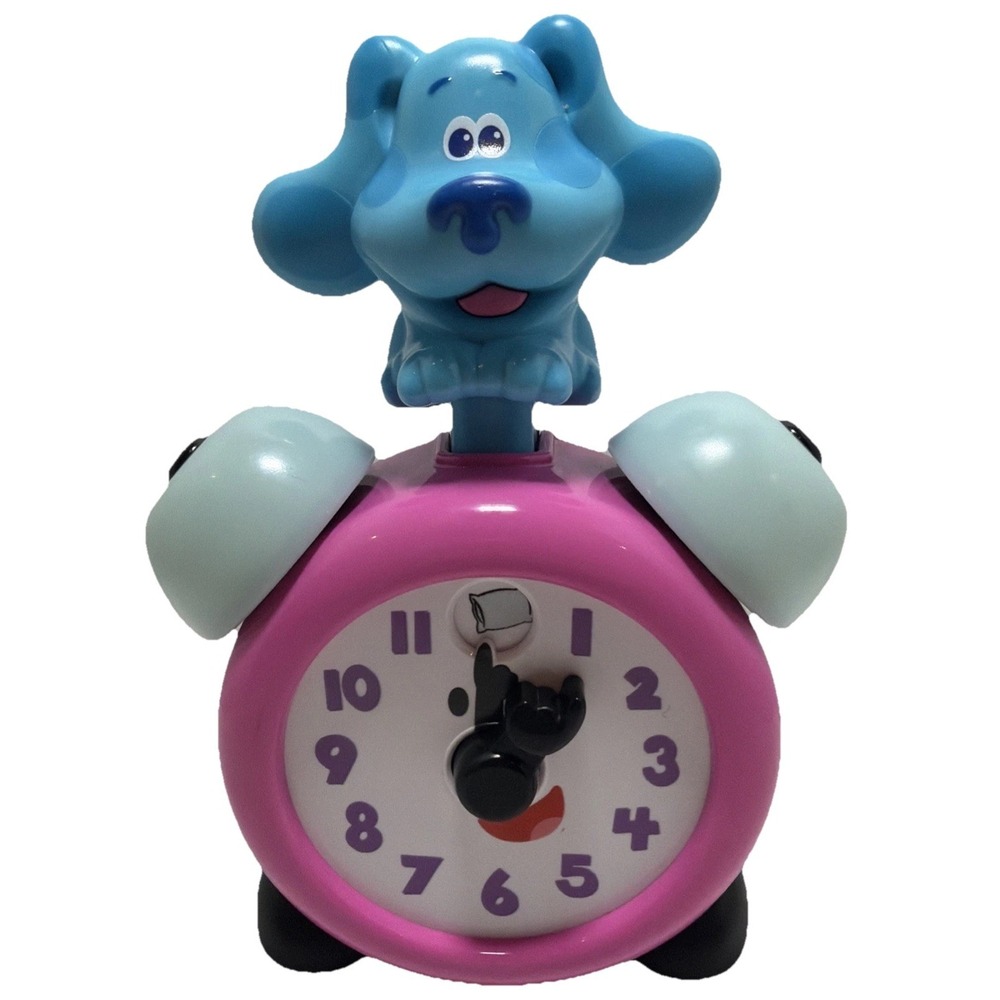 Blues Clues & You Tickety Tock Alarm Clock LeapFrog Play & Learn TESTED WORKS